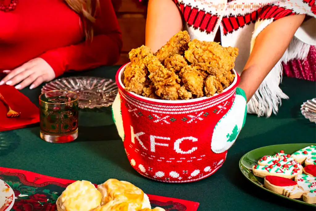 KFC chicken holiday sweater