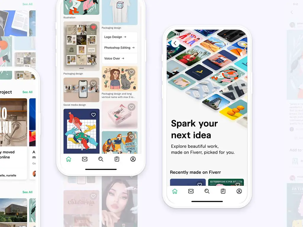 Fiverr Introduces New Pinterest-Like Visual Content Feed