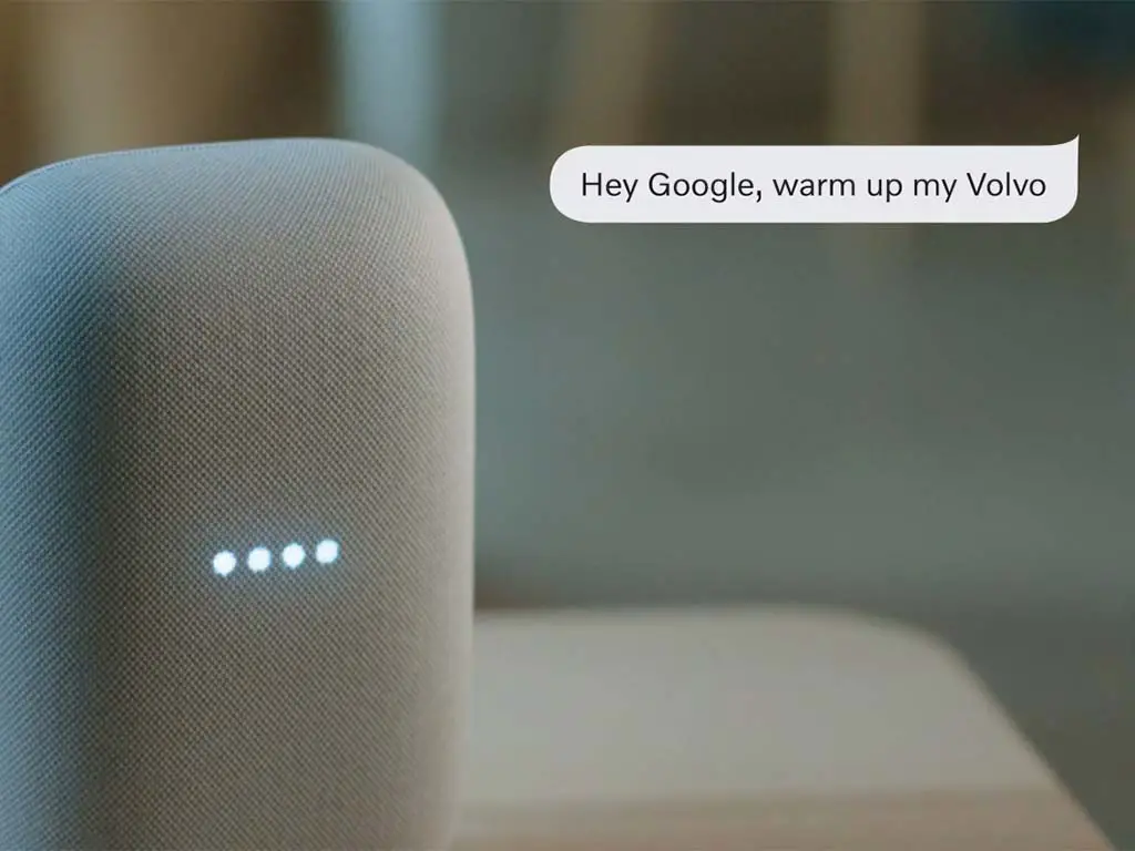 Volvo google home