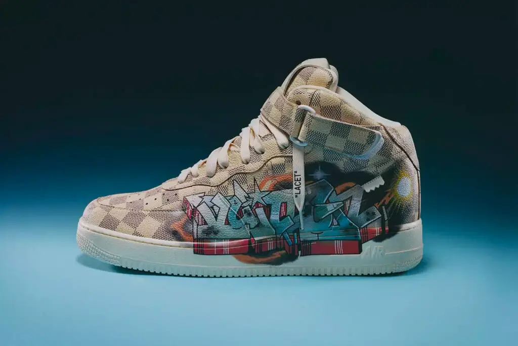 Reworked LV Nike AF1 (Kids)