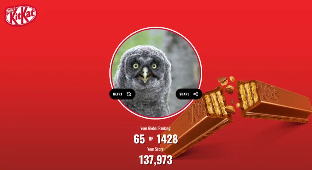 KitKat Staring contest