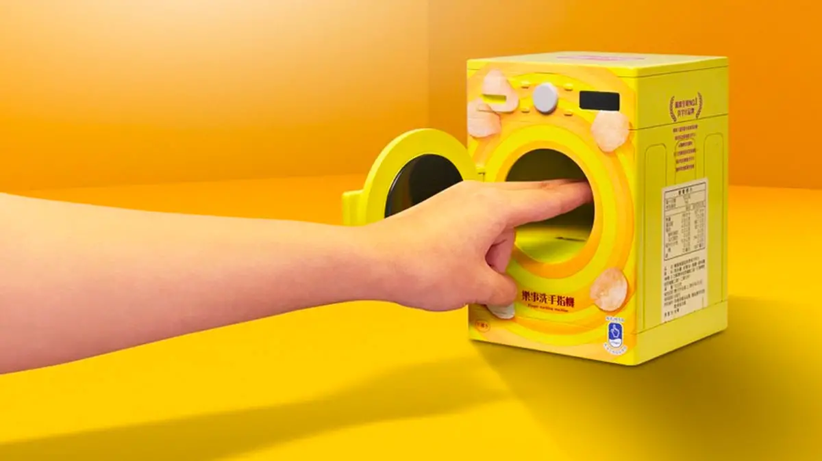 lays finger washing machine