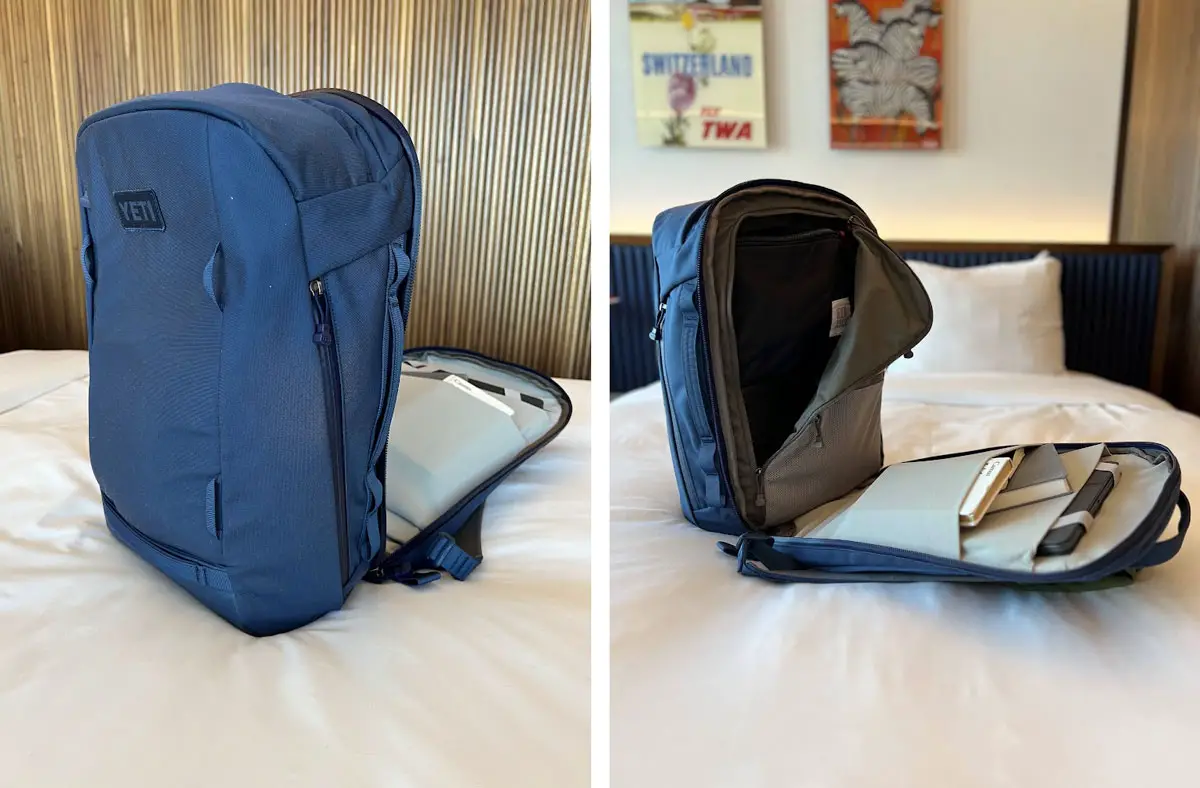 YETI Crossroads backpack for digital nomads