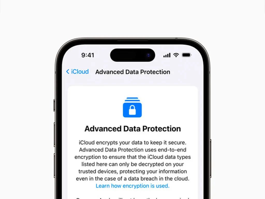 icloud backups encryption