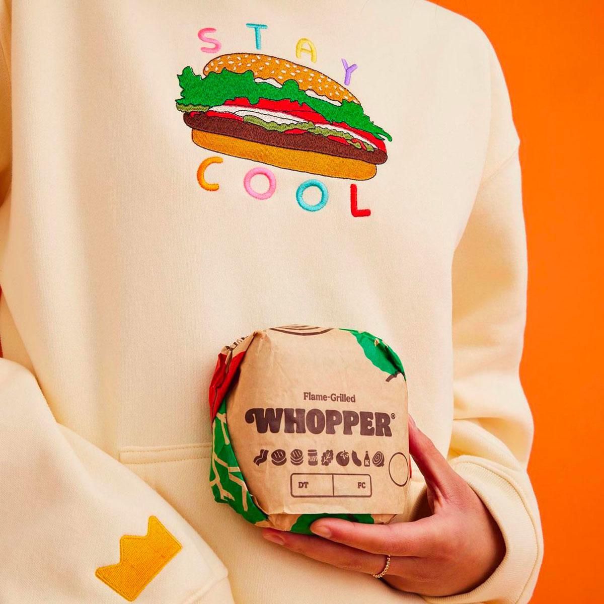 Burger king hot sale sweatshirt