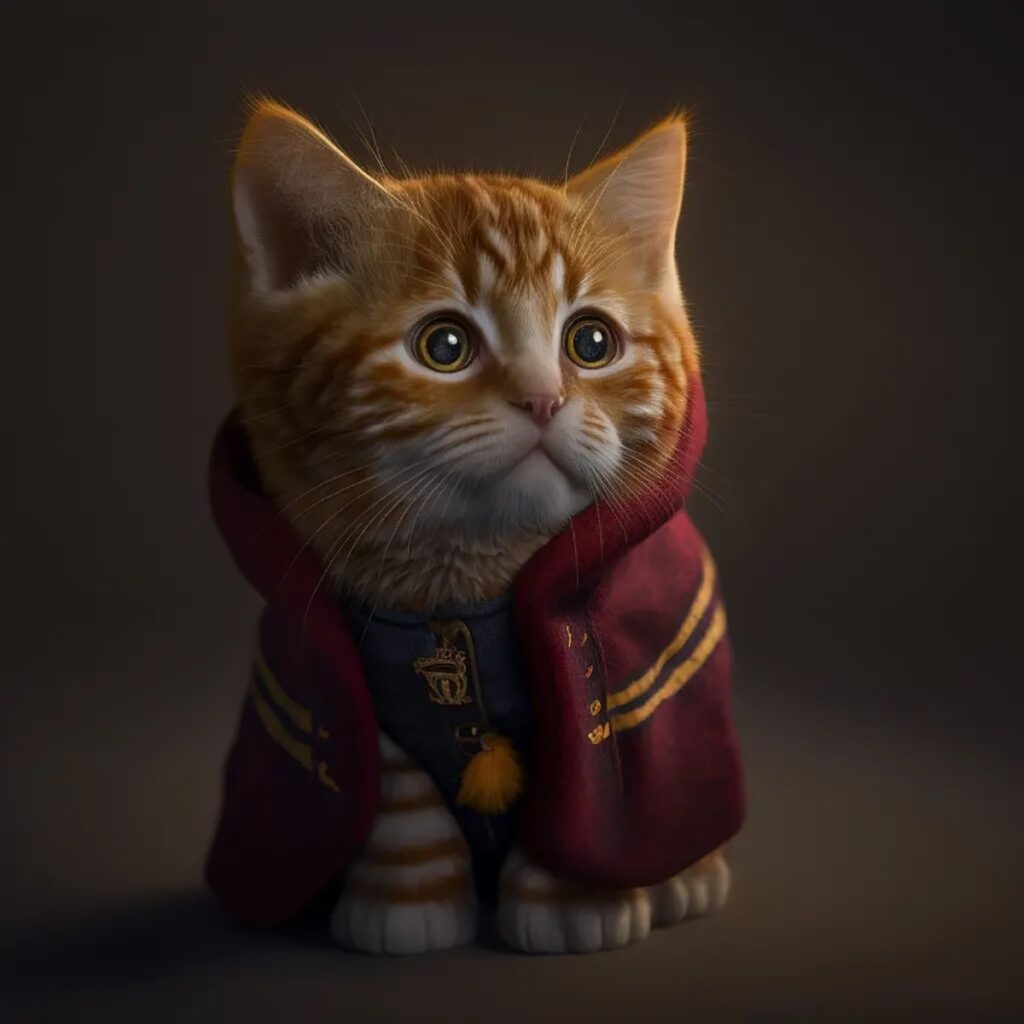 AI Cat portraits - Weasley