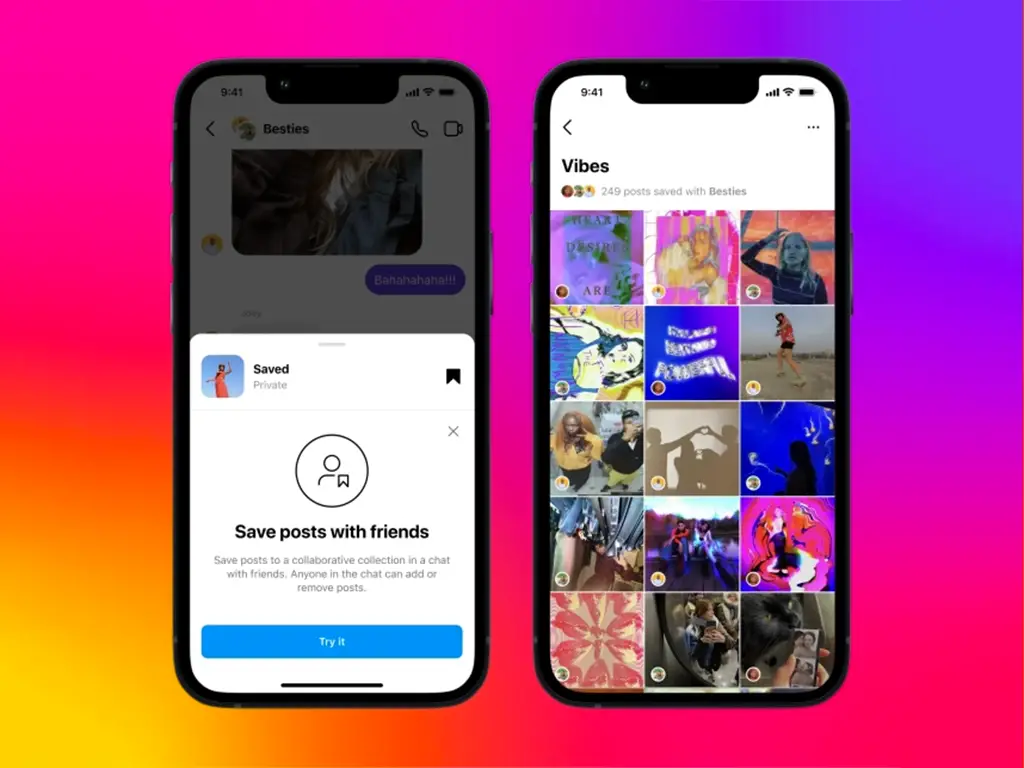 save IF content with your friends with the new instagram collaborative collections