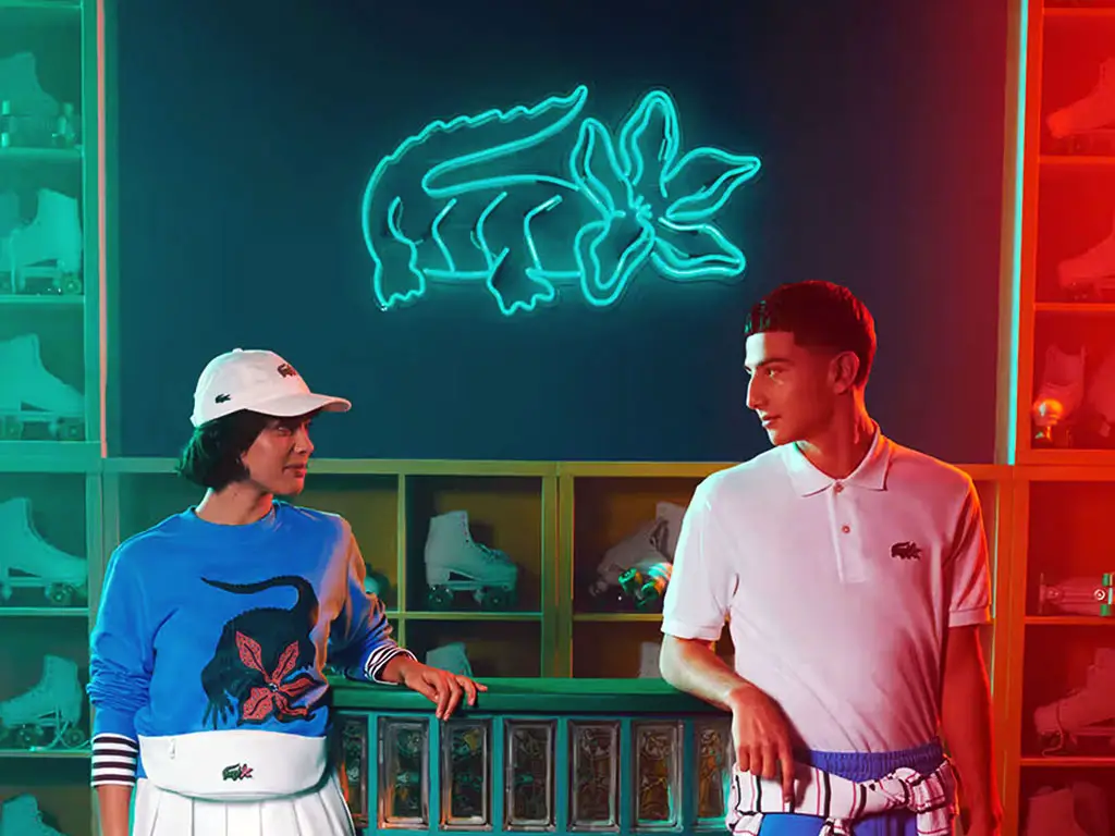 netflix lacoste stranger things