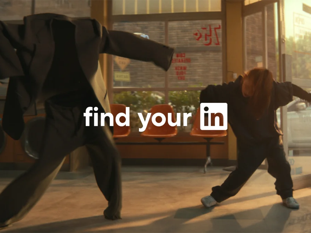 LinkedIn Find your In ad