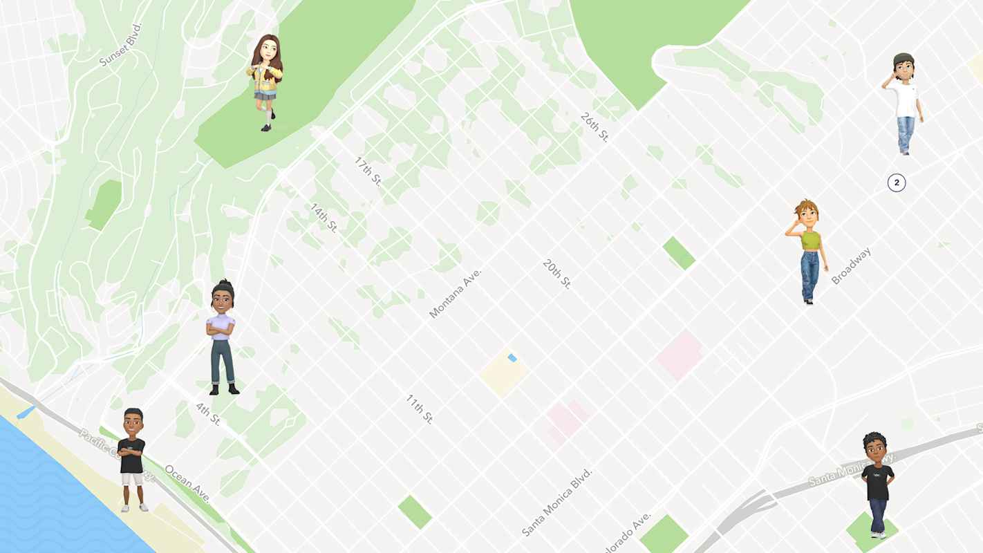snap map users