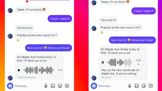 instagram longer voice clips