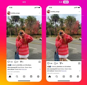 instagram 3:4 images