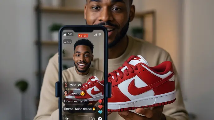 TikTok Live shopping