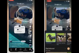 YouTube shorts google lens