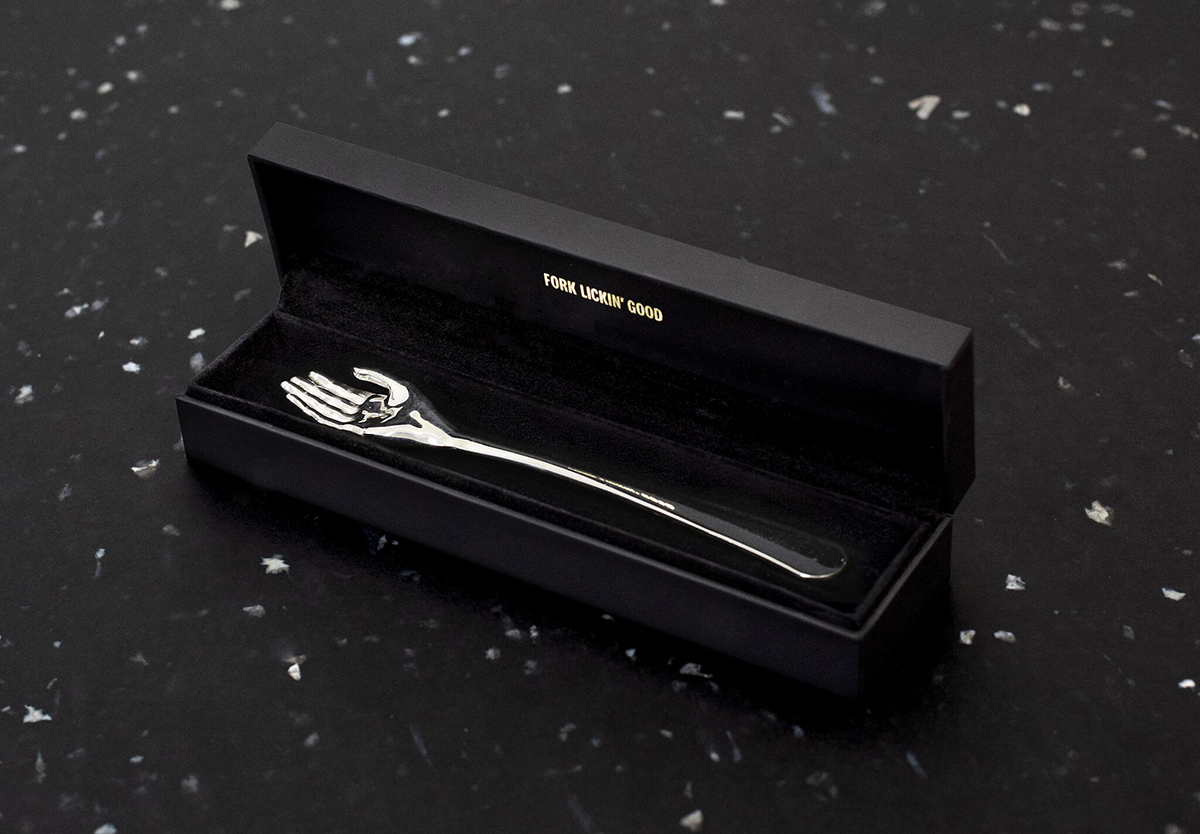 KFC finger lickin fork