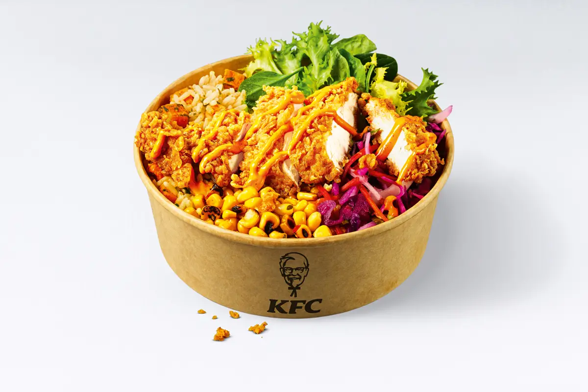 KFC rice bowls 