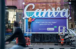 Canva make the logo bigger