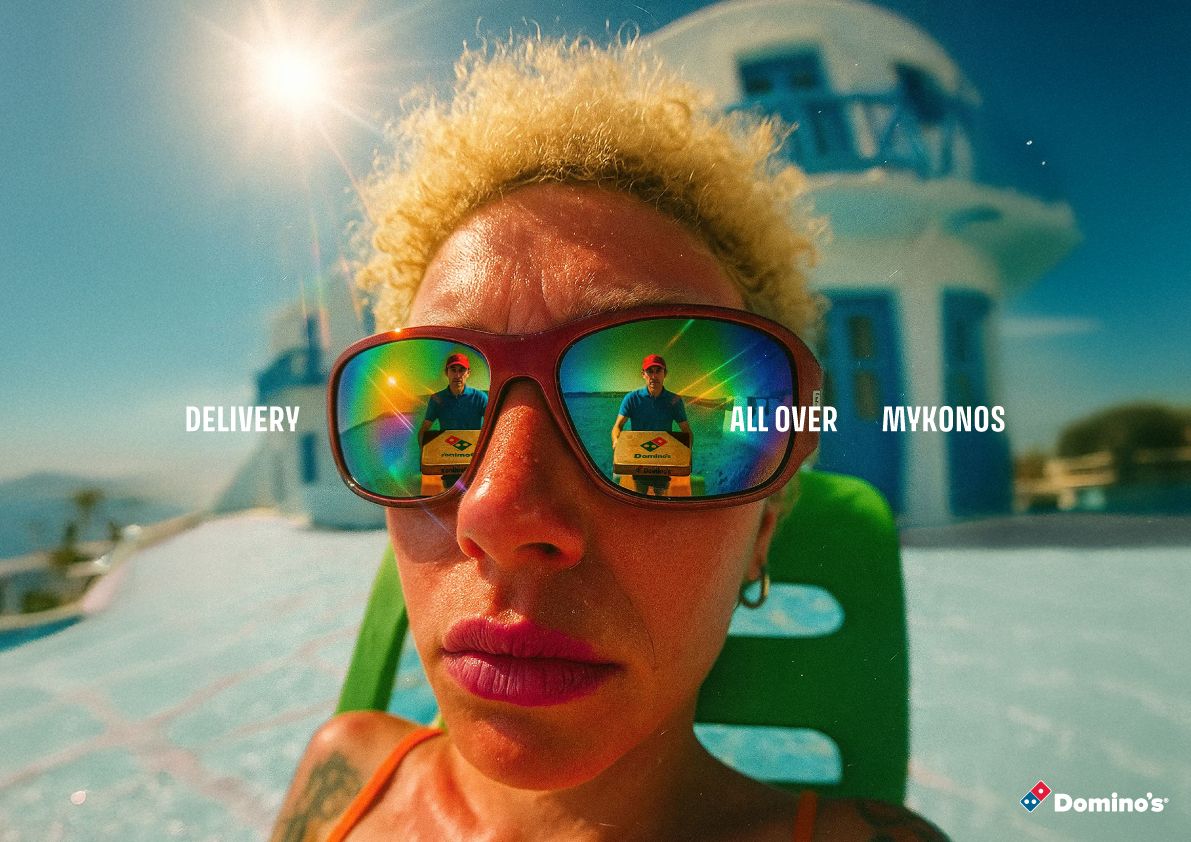 Domino’s Sunglasses Reflections