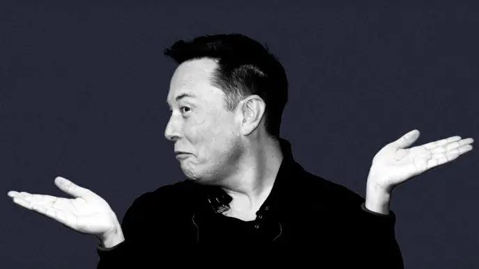 elon musk shrug