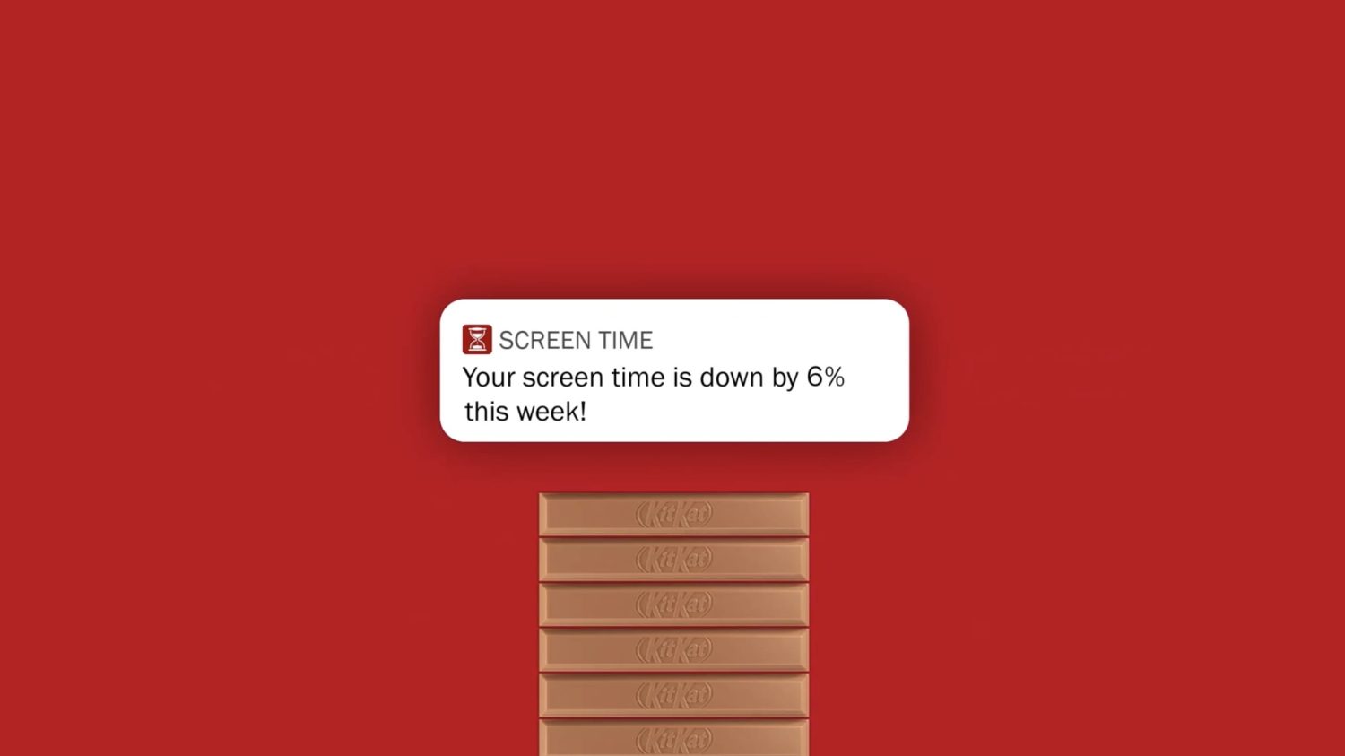 KitKat screen time challenge
