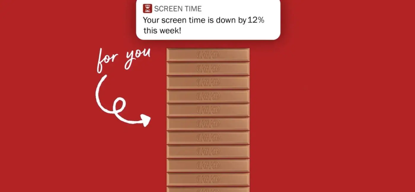 KitKat screen time challenge