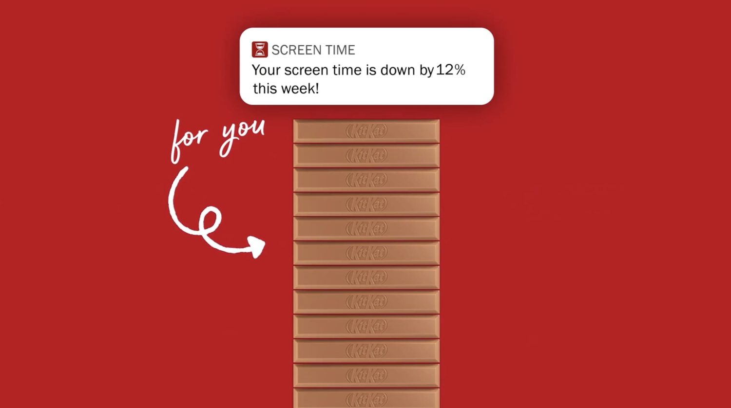 KitKat screen time challenge
