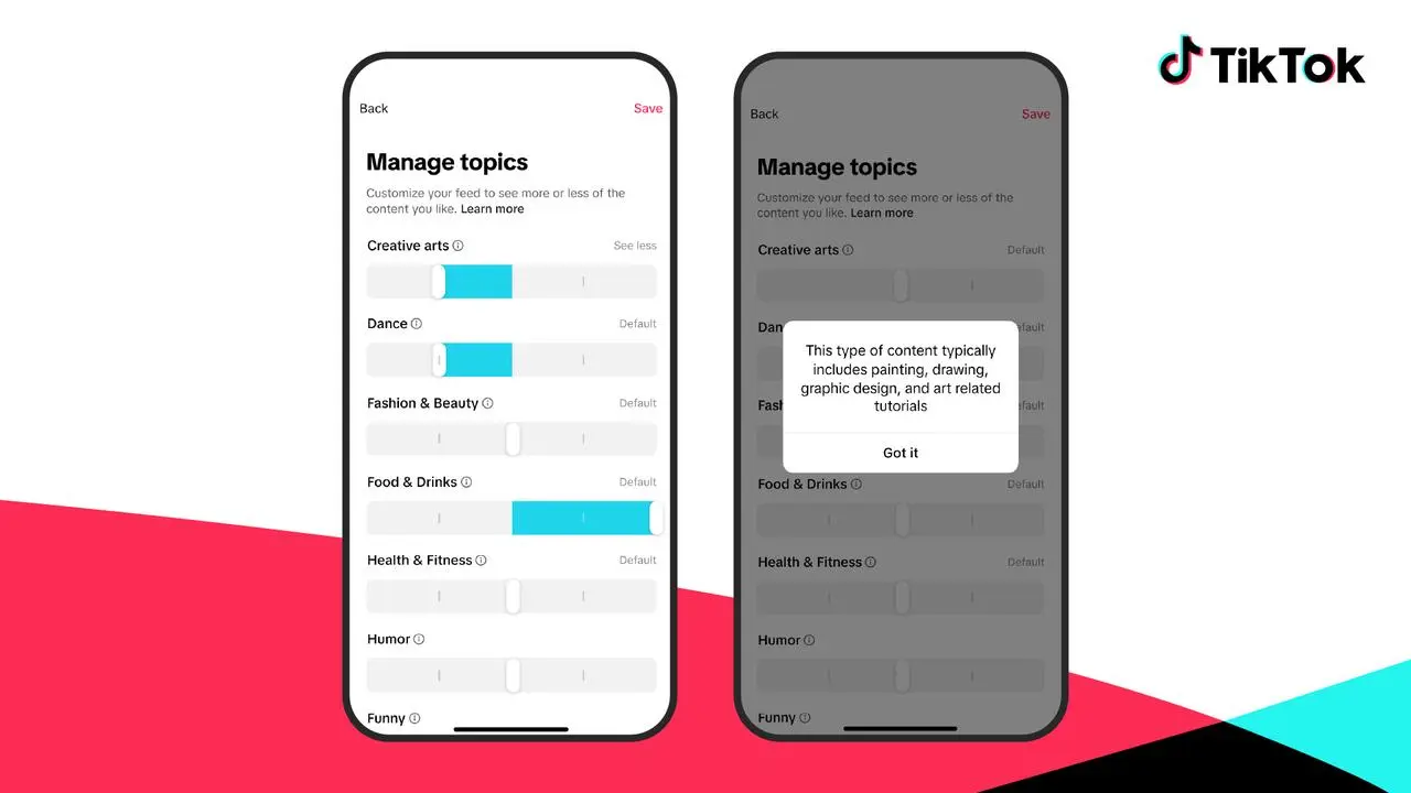 TikTok Smart Keyword Filters