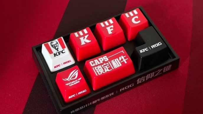 KFC gaming keyboards