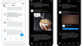 How X charges for ads based on visual size