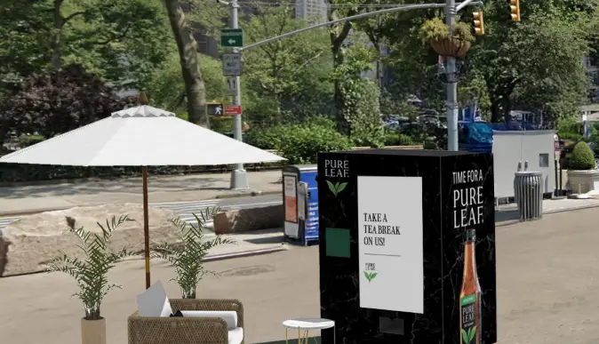 Pure Leaf free ice tea break
