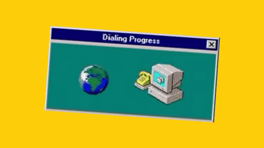 end of AOL dial-up