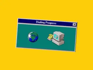 end of AOL dial-up