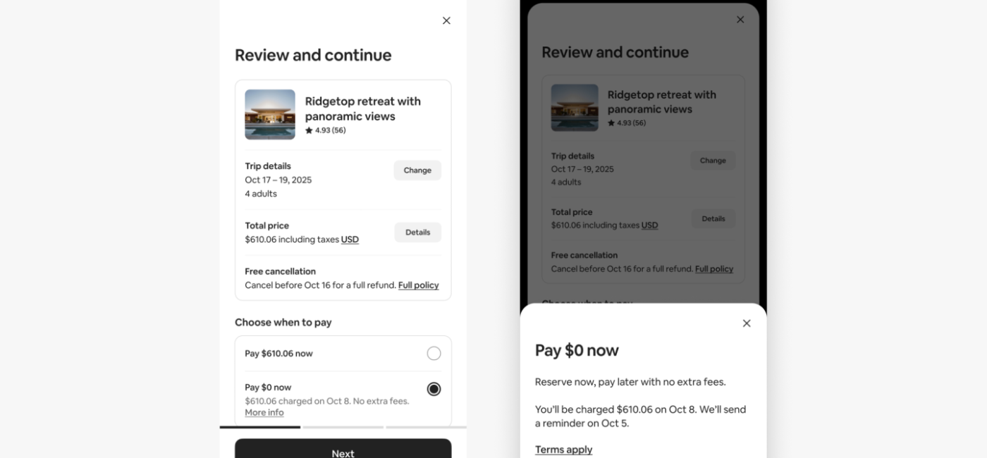 Airbnb Pay Later