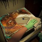 cleaning brand horror video game