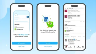 linkedin duolingo score