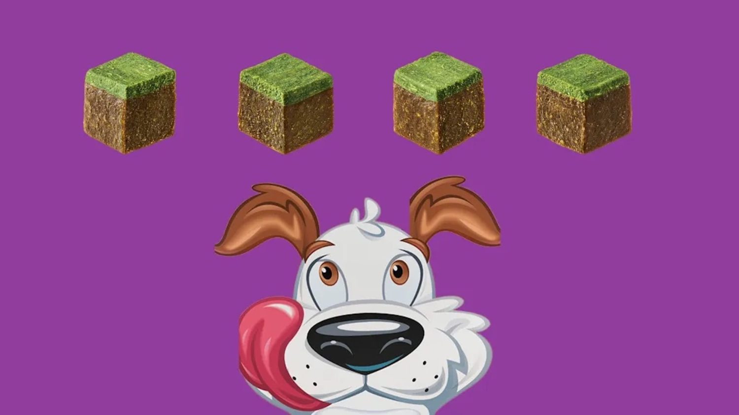 Purina x Minecraft: Geek Treats For Your Dog, image size:1500x844