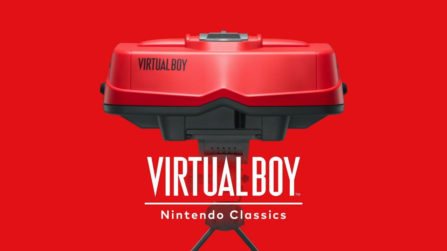 Nintendo Virtual Boy レッド　本体の箱はありません Nintendo Revives the Virtual Boy for Switch