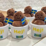 IKEA meatballs plush keychains