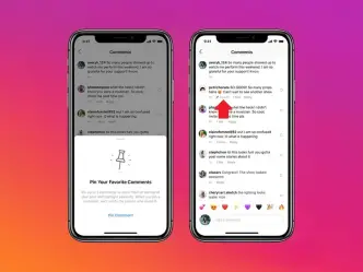 instagram pin comments