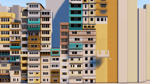 Kowloon Walled City Minecraft