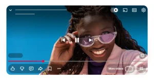 YouTube new video player