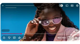 YouTube new video player