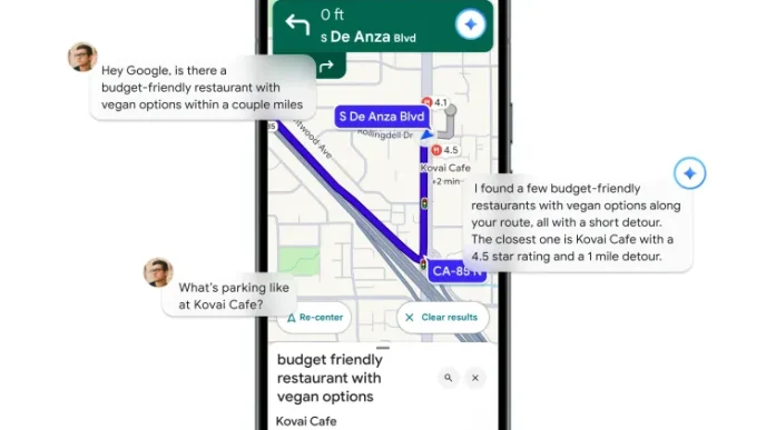 Google Maps AI Makeover