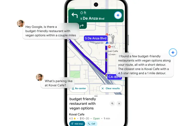 Google Maps AI Makeover