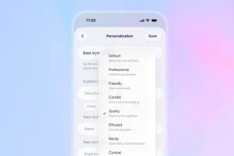 ChatGPT new personalities