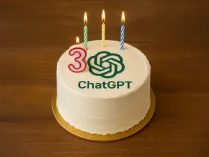 chatGPT birthday cake