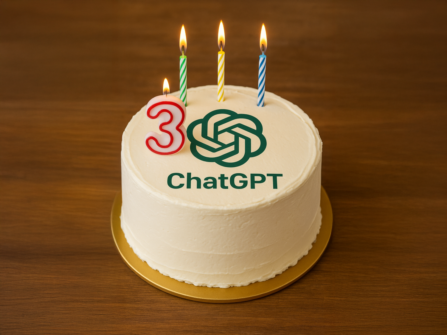 chatGPT birthday cake