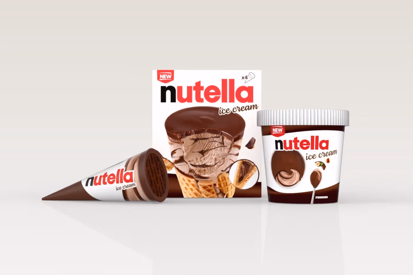 Nutella ice cream 