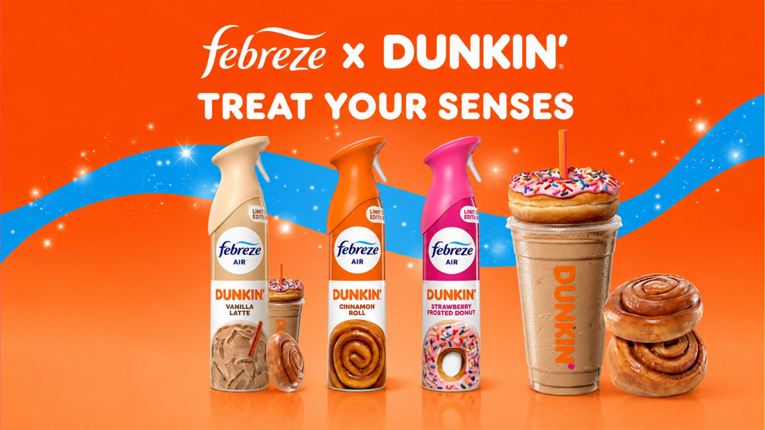 Dunkin' And Febreze Want Your Home To Smell Like Breakfast