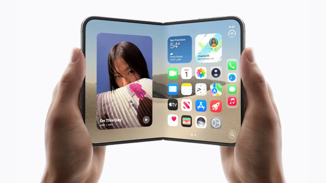 The iPhone Duo Turns The Hinge Into An Interface